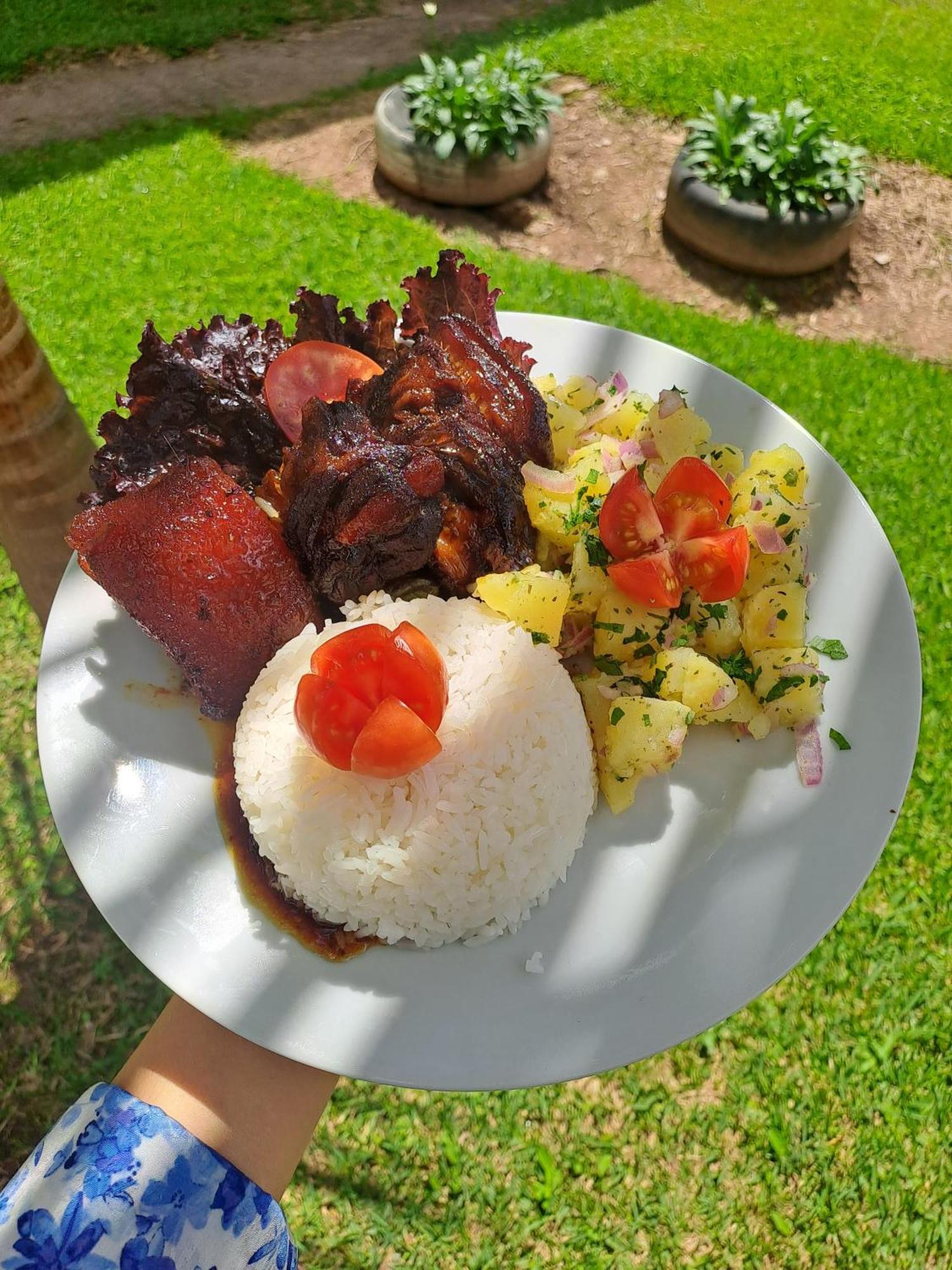 La Ramada De Mama Elena Hotel Oxapampa Bagian luar foto